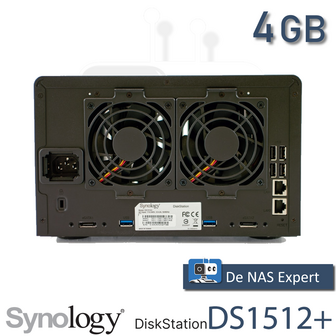 Synology DiskStation DS1512+ 4GB refurbished DSM 7.1.1 ! 