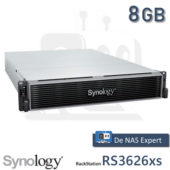 Synology RackStation RS3626xs 8GB nieuw in doos