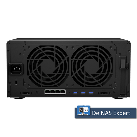 Synology DiskStation DS1821+ achterkant