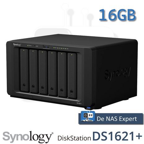 Synology DiskStation DS1621+ 16TB nieuwstaat in doos