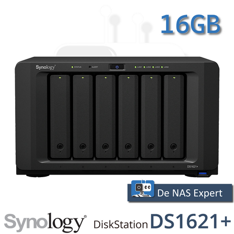 Synology DiskStation DS1621+ 16TB nieuwstaat in doos