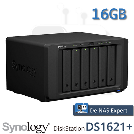 Synology DiskStation DS1621+ 16TB nieuwstaat in doos