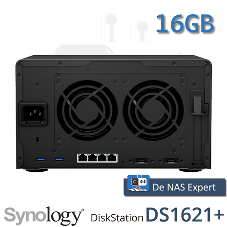 Synology DiskStation DS1621+ 16TB nieuwstaat in doos