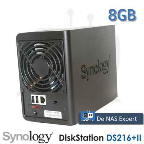Synology DiskStation DS216+ II 8Gb refurbished