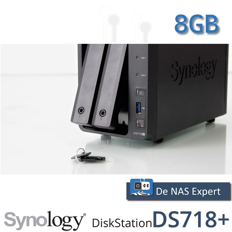 Synology DiskStation DS718+ 8GB refurbished