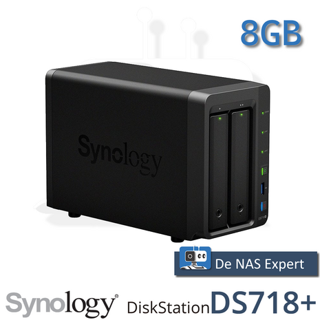 Synology DiskStation DS718+ 8GB refurbished
