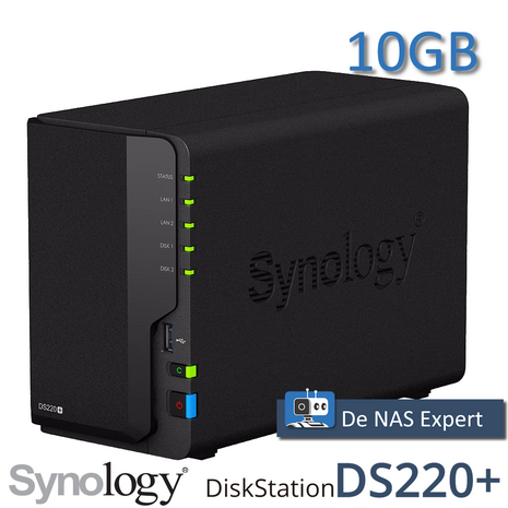 Synology DiskStation DS220+ 10GB refurbished