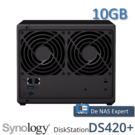 Synology DS420+ Achterkant