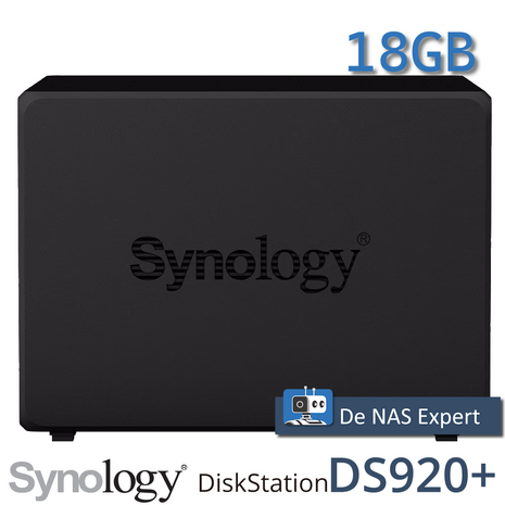 Synology DiskStation DS920+ 18GB refurbished