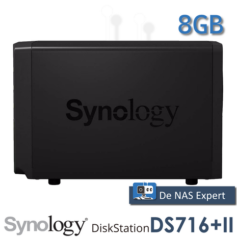Synology DiskStation DS716+ II 8Gb refurbished