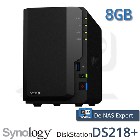 Synology DiskStation DS218+ II 8Gb refurbished