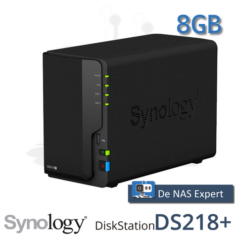 Synology DiskStation DS218+ II 8Gb refurbished