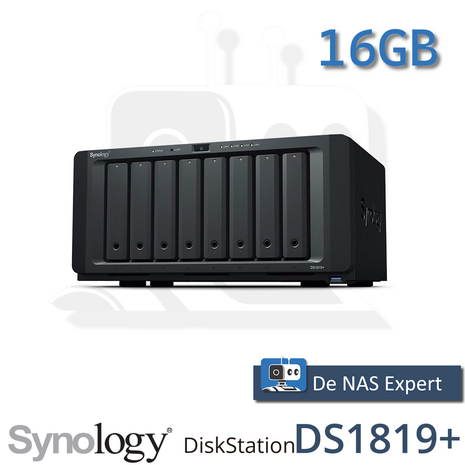 Synology DiskStation DS1819+ 16GB refurbished