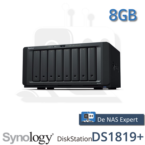Synology DiskStation DS1819+ 8GB refurbished