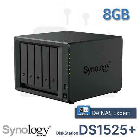 Synology DiskStation DS1525+ nieuw in doos