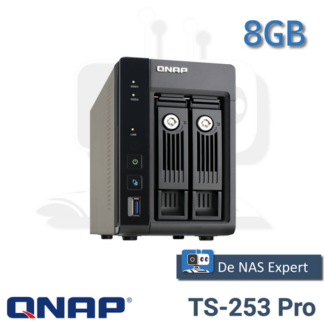 QNAP TS-253 Pro 8GB refurbished