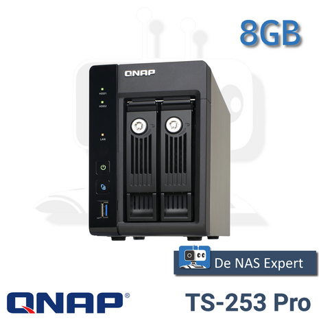 QNAP TS-253 Pro 8GB refurbished