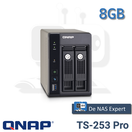 QNAP TS-253 Pro 8GB refurbished