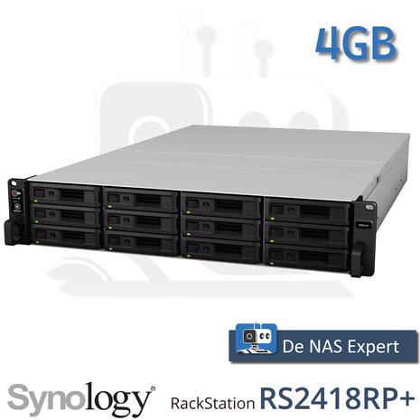 Synology RackStation RS2418RP+ 4GB refurbished