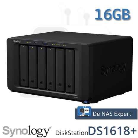 Synology DiskStation DS1618+ 16GB refurbished