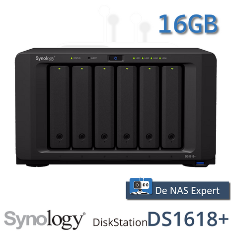 Synology DiskStation DS1618+ 16GB refurbished