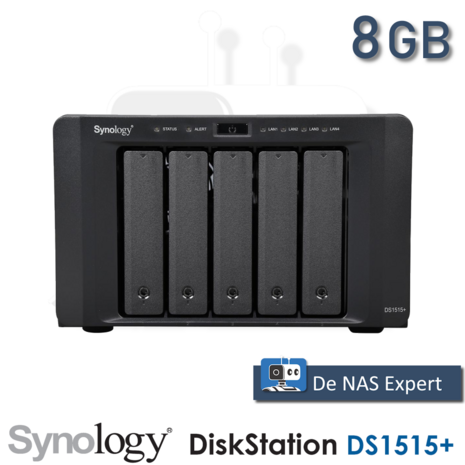 Synology DiskStation DS1515+ 8GB refurbished DSM 7.3.x ! 
