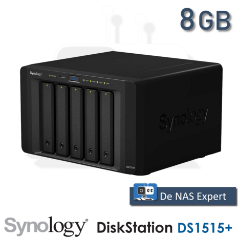Synology DiskStation DS1515+ 8GB refurbished DSM 7.3.x ! 