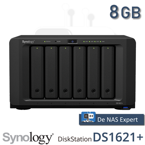 Synology DiskStation DS1621+ 8GB refurbished
