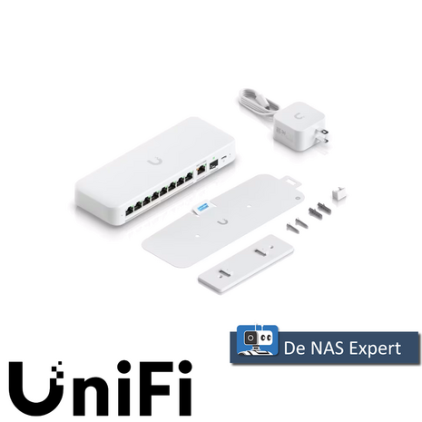 Unifi Switch Flex 2,5G met 8 poorten