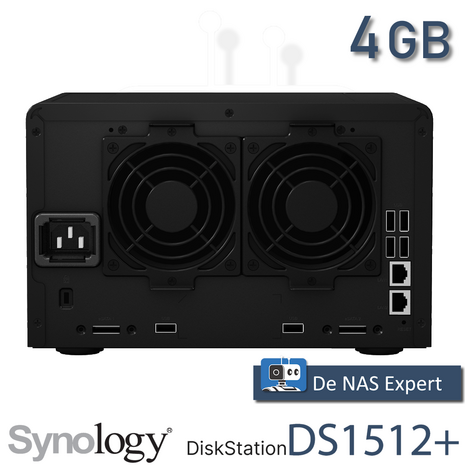 Synology DiskStation DS1512+ 4GB refurbished DSM 7.1.1 ! 