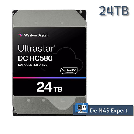Harddisk 24TB WD HC580 Enterprise Data Center (HGST Ultrastar)