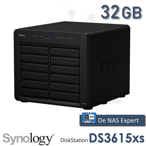 Synology DiskStation DS3615xs 32GB refurbished